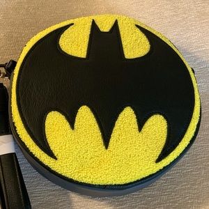 Loungefly Batman Chenille Canteen Crossbody - 80th Anniversary